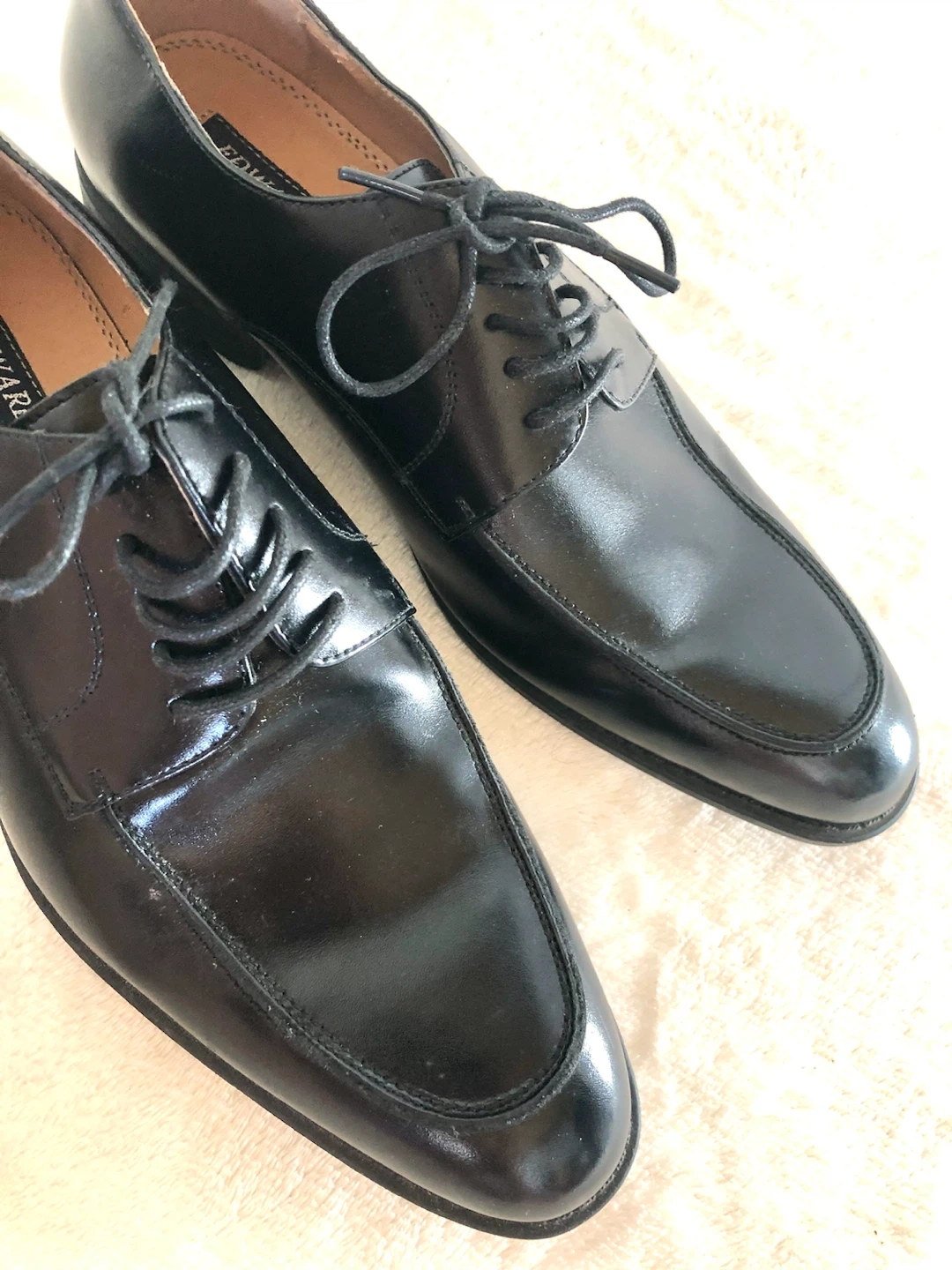 👞✨【未使用品】エドワードヒル ビジネスシューズ 黒 25.0cm EEE✨の写真8枚目