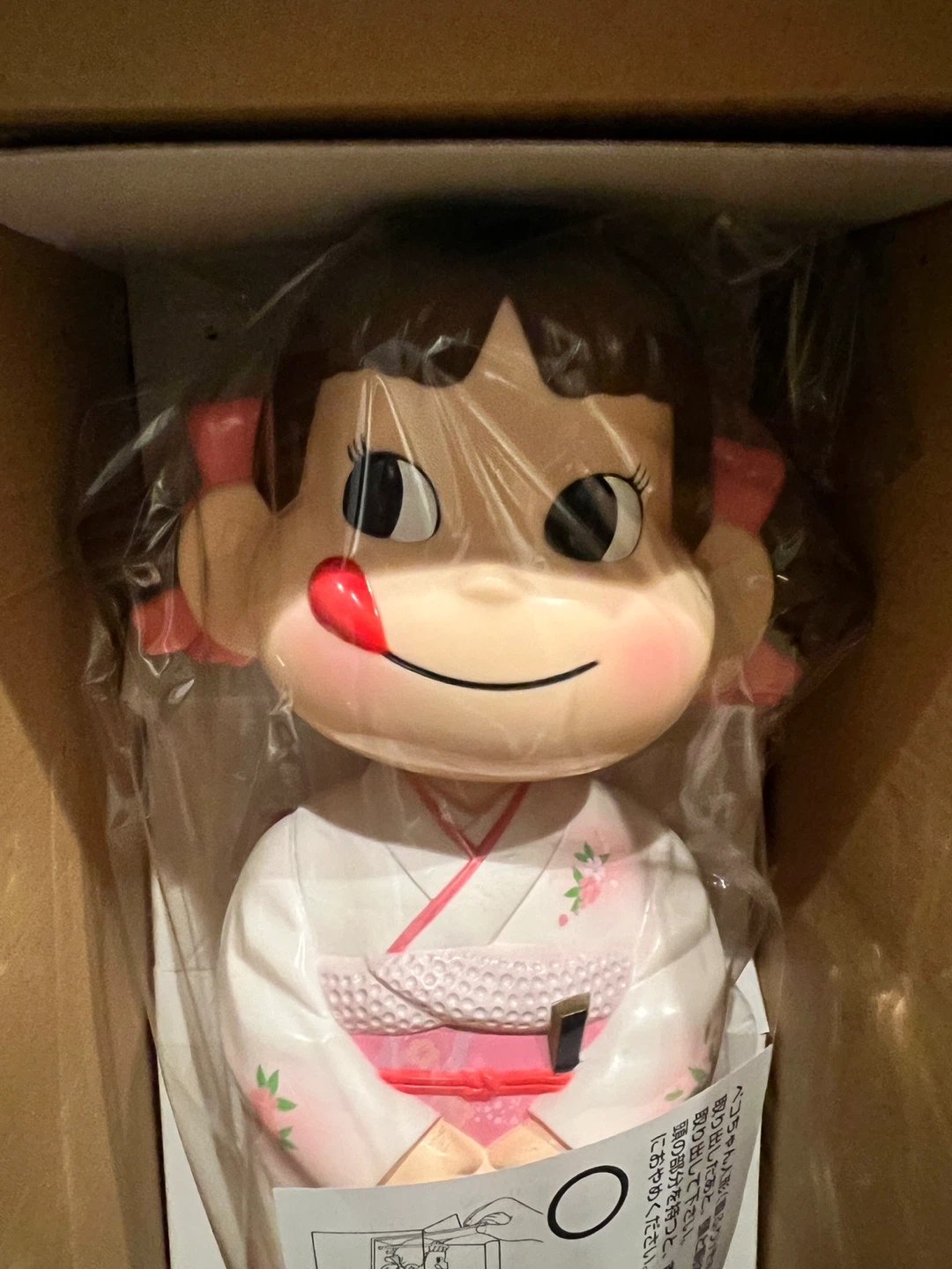 未開封着物不二家の首ふりペコちゃんの写真2枚目