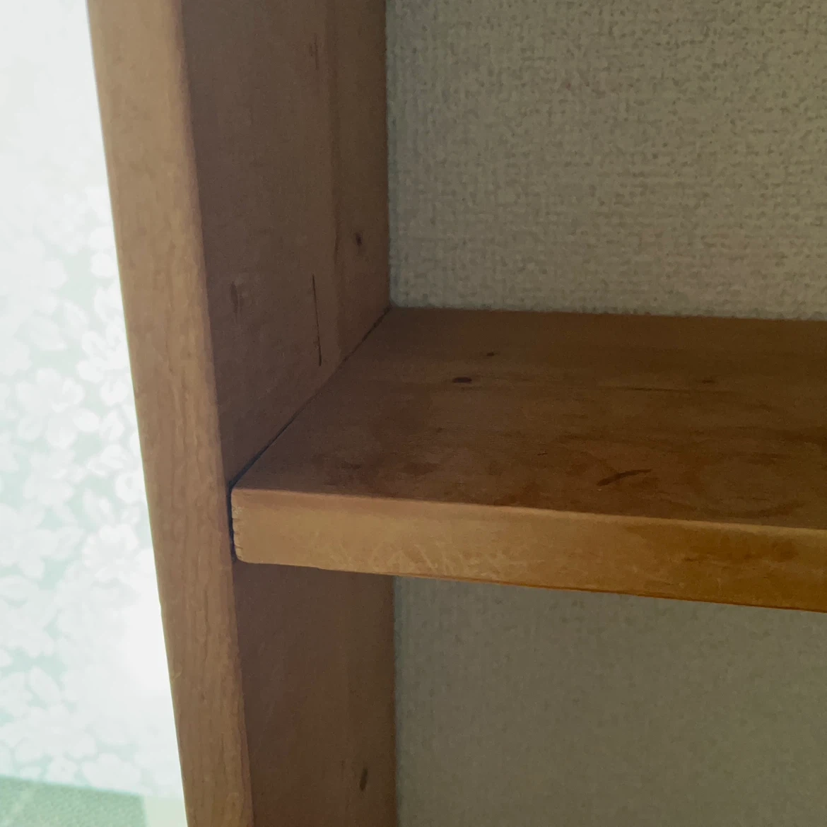 手作り木製オープンシェルフ 飾り棚 ナチュラルの写真3枚目