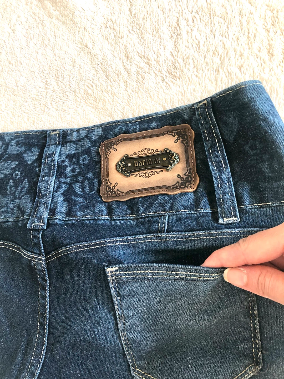 ✨🌟【未使用品】Darlook デニムショーツ、サイズ42~L🌟✨の写真7枚目