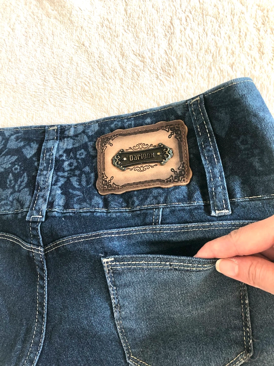 ✨🌟【未使用品】Darlook デニムショーツ、サイズ42~L🌟✨の写真7枚目