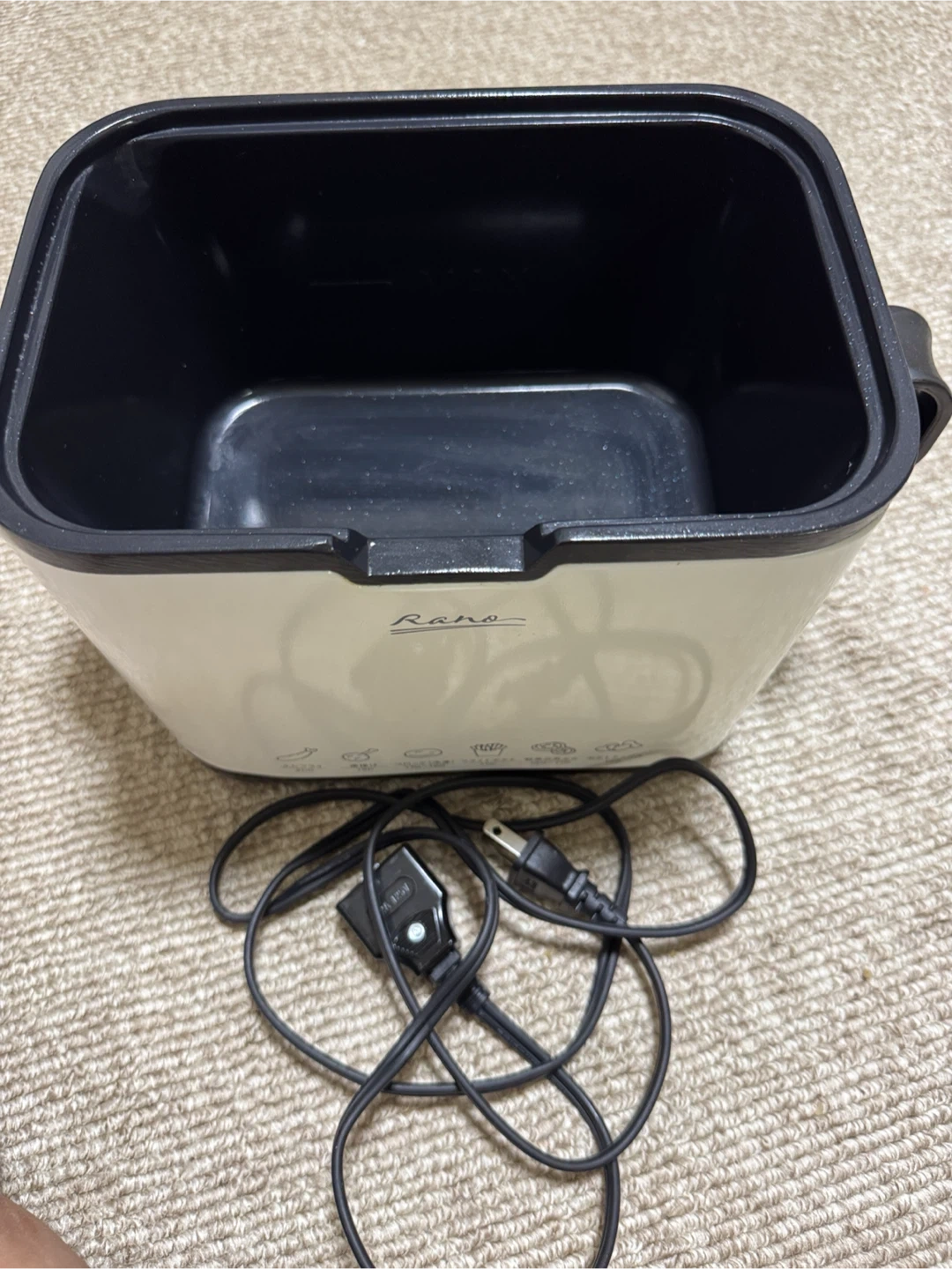 和平フレイズ 電気角型フライヤー Ranoの写真7枚目