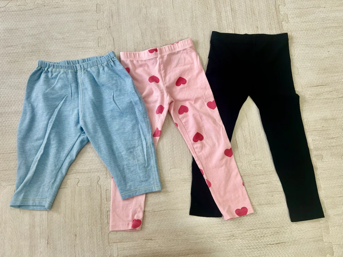 武蔵小杉★3枚セット★ H＆M ユニクロ 子供服 まとめ売り ズボン 100cm レギンス