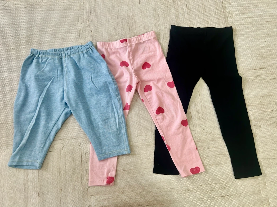 武蔵小杉★3枚セット★ H&M ユニクロ 子供服 まとめ売り ズボン 100cm レギンス