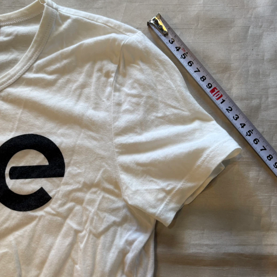 SEE BY CHLOE 半袖 Tシャツ ホワイト ロゴの写真4枚目