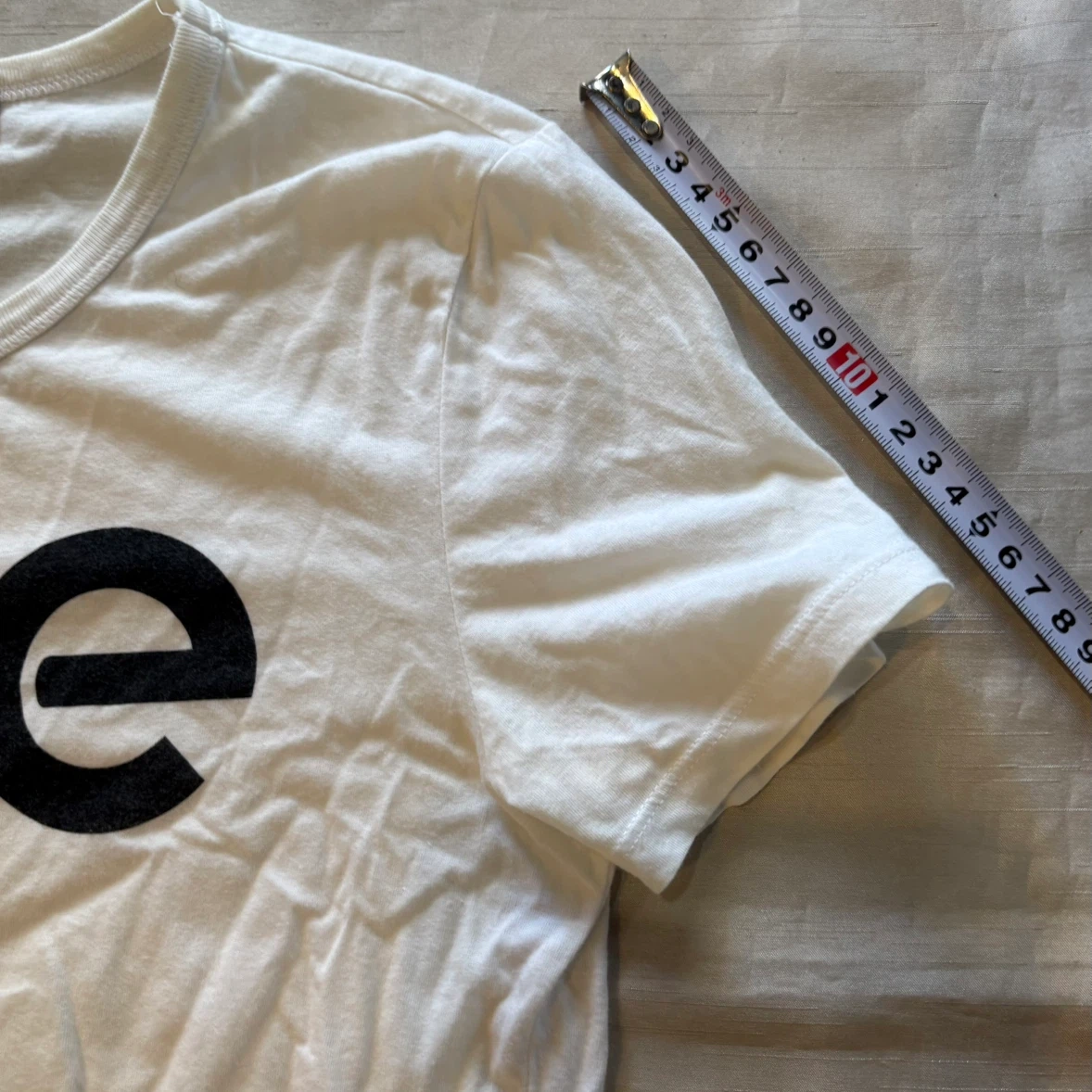 SEE BY CHLOE 半袖 Tシャツ ホワイト ロゴの写真4枚目
