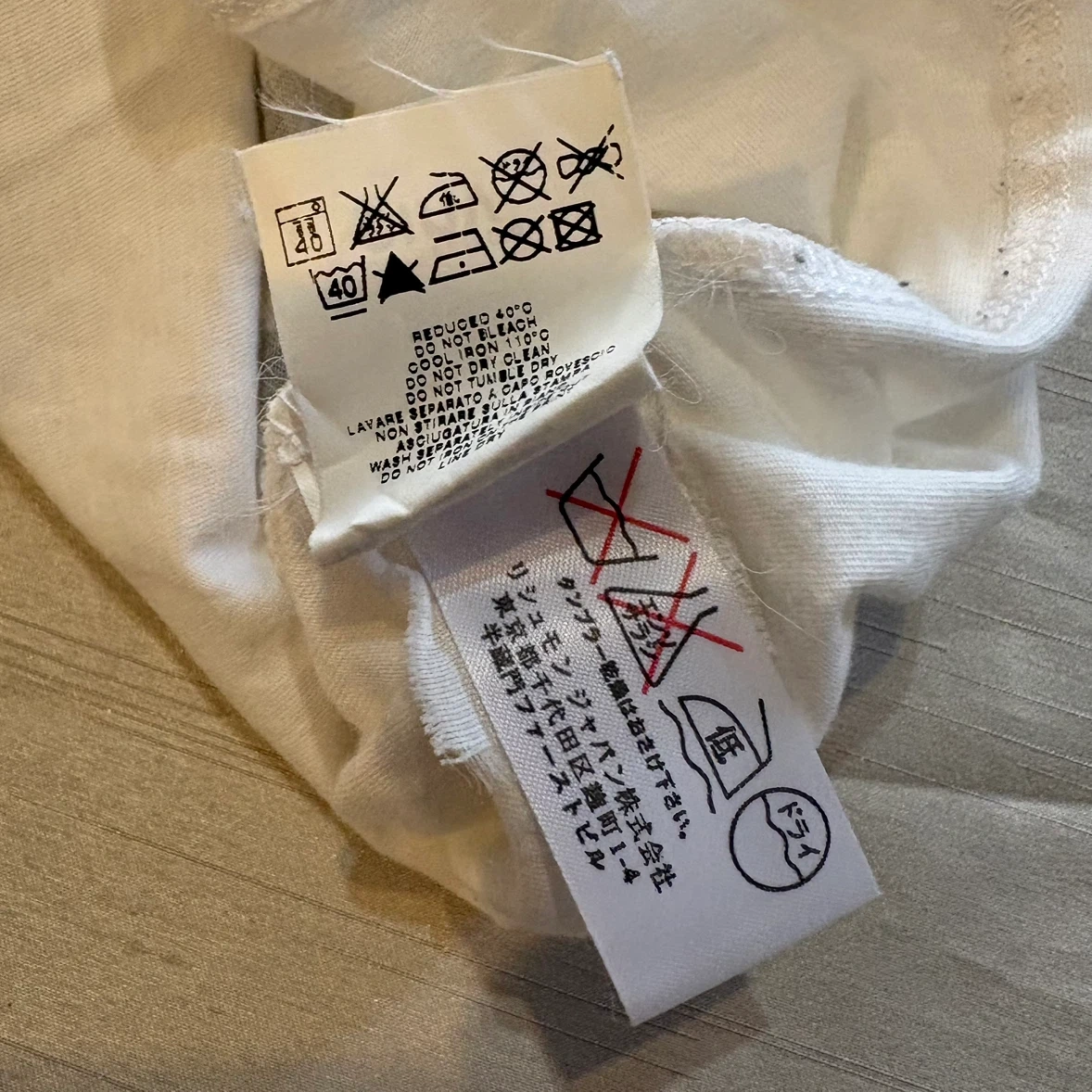 SEE BY CHLOE 半袖 Tシャツ ホワイト ロゴの写真9枚目