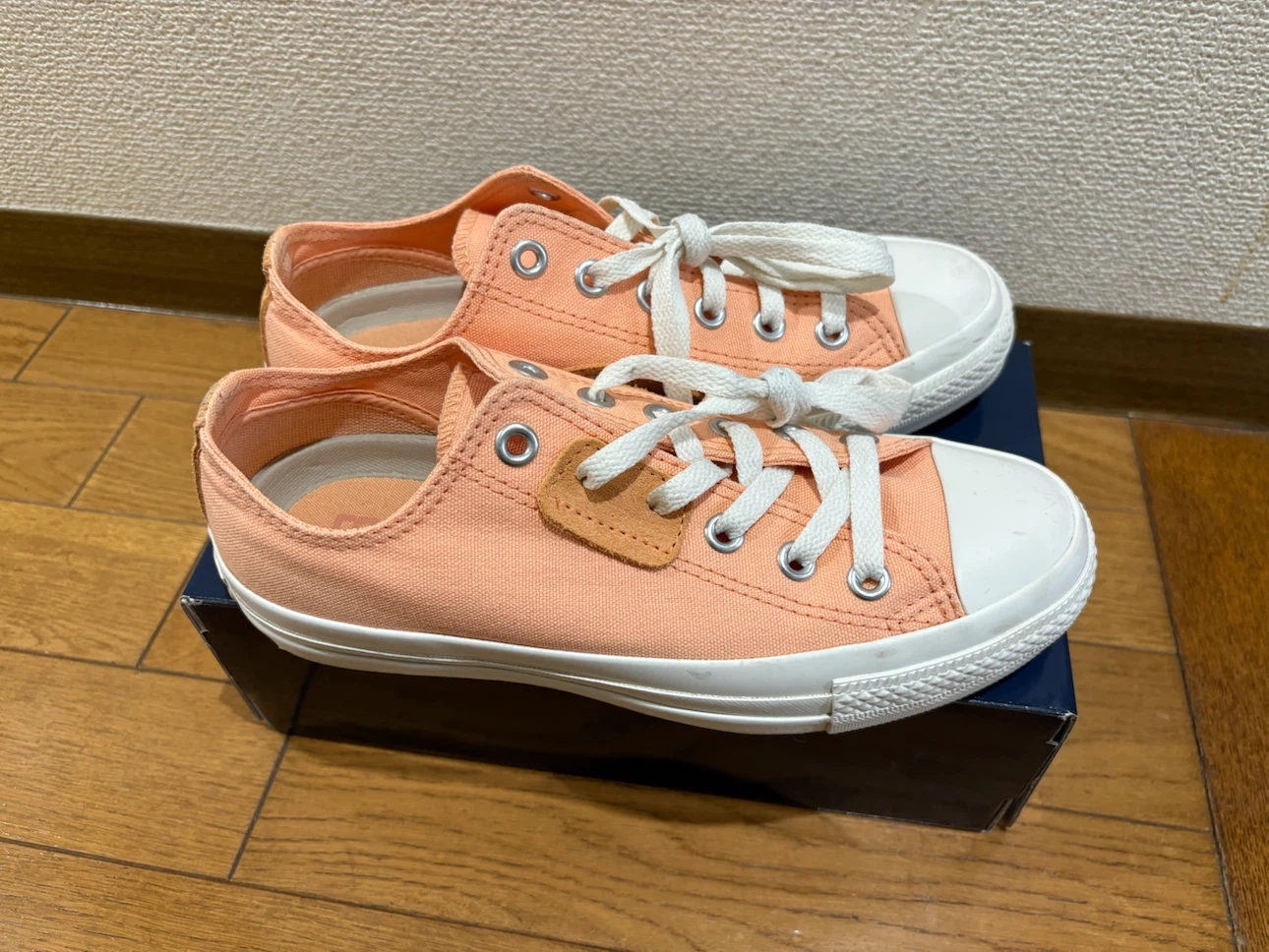 コンバース オールスター オレンジ 24cm