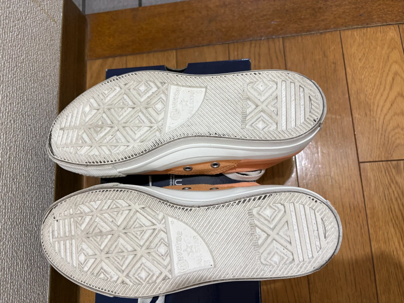 コンバース オールスター オレンジ 24cmの写真4枚目