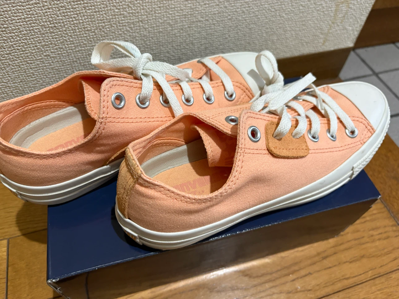 コンバース オールスター オレンジ 24cmの写真5枚目