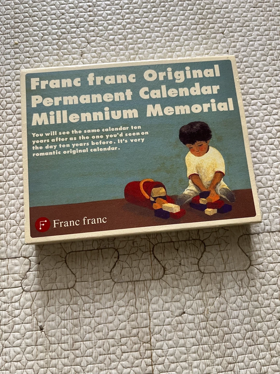 【卓上カレンダー(ブロック)】Franc franc