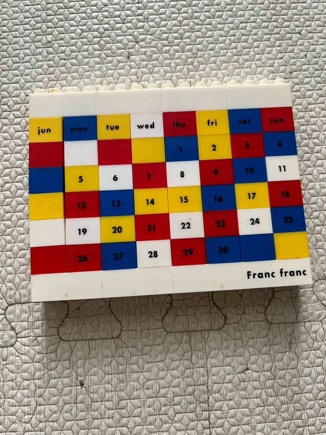【卓上カレンダー（ブロック）】Franc francの写真2枚目