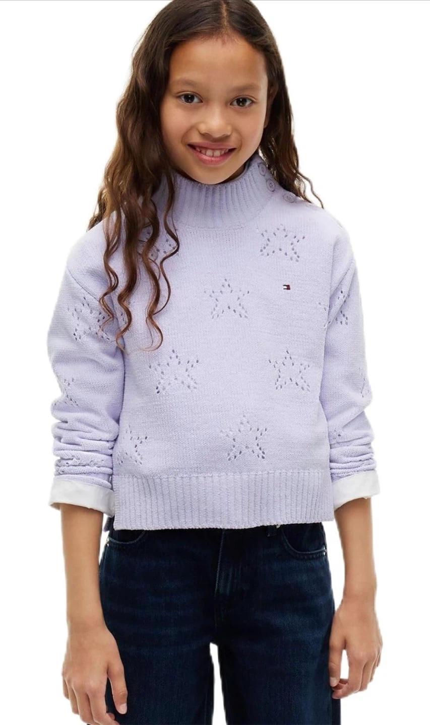【新品未使用】 TOMMY HILFIGER  リラックスシェニールニット 115サイズの写真4枚目