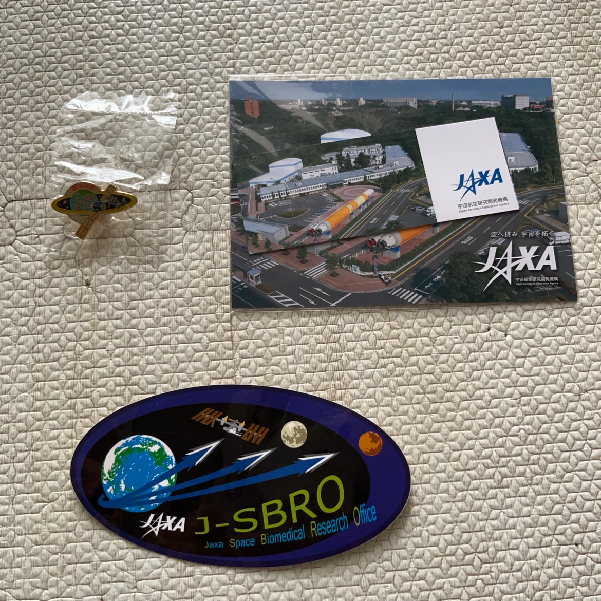 【ピンバッチとステッカーなど】JAXA