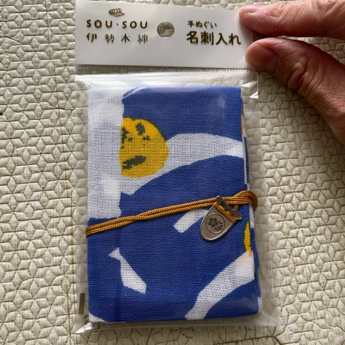 【手ぬぐい名刺入れ】SOU・SOU