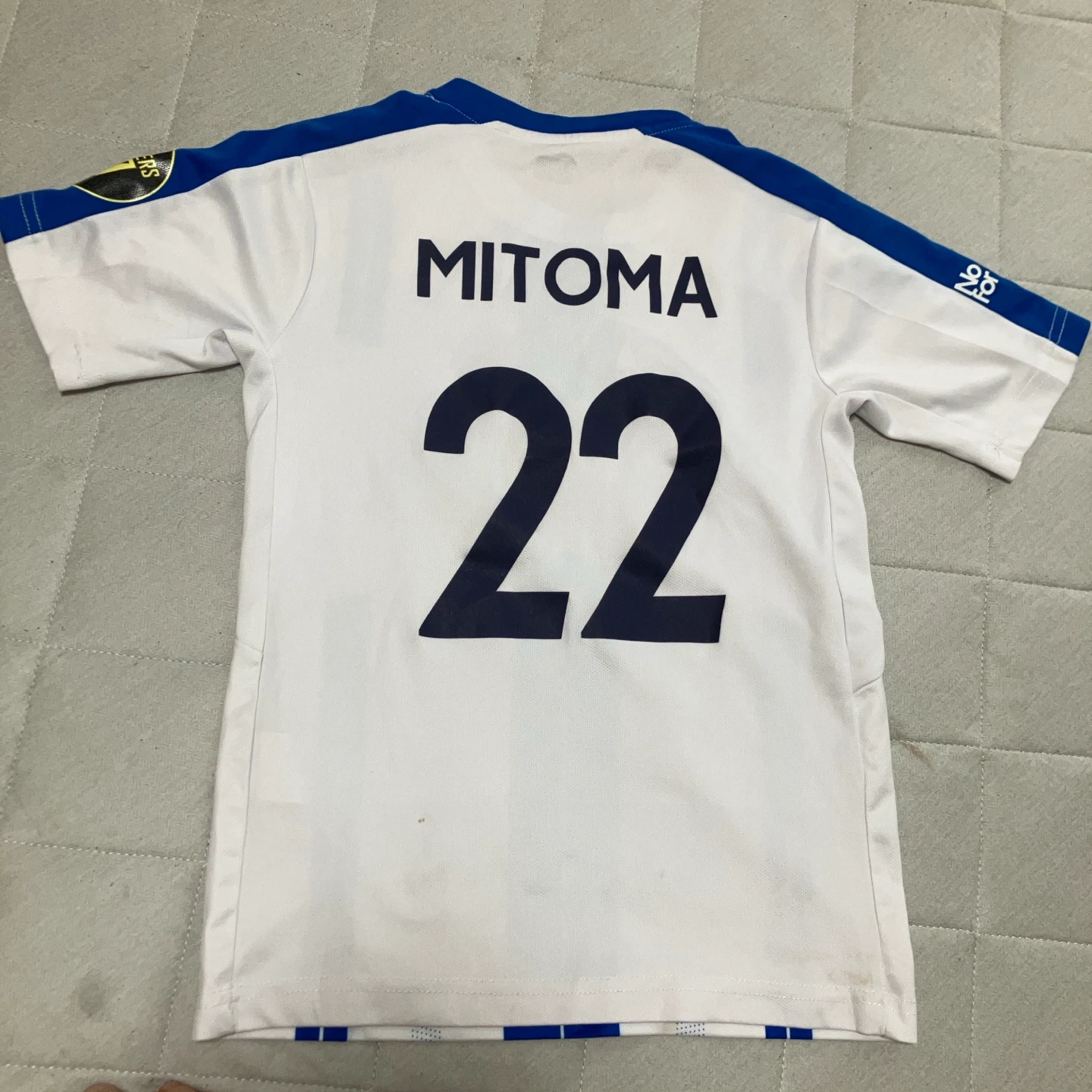 キッズ サッカー着 セットアップ 三笘の写真2枚目