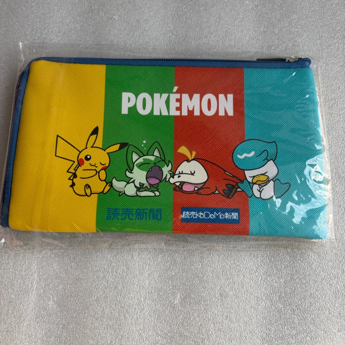 ポケモン ポーチ 読売新聞 ノベルティの写真2枚目