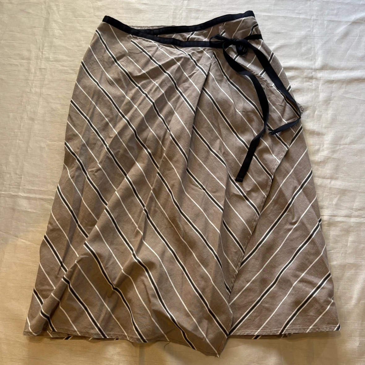 SONIA RYKIEL ラップスカート ストライプ柄 38