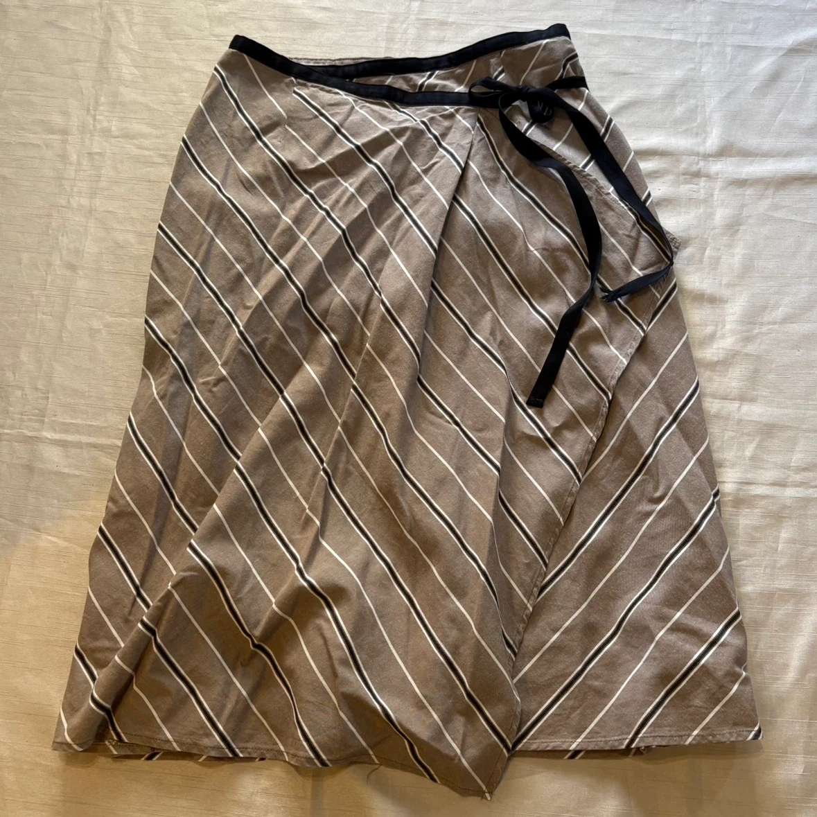 SONIA RYKIEL ラップスカート ストライプ柄 38
