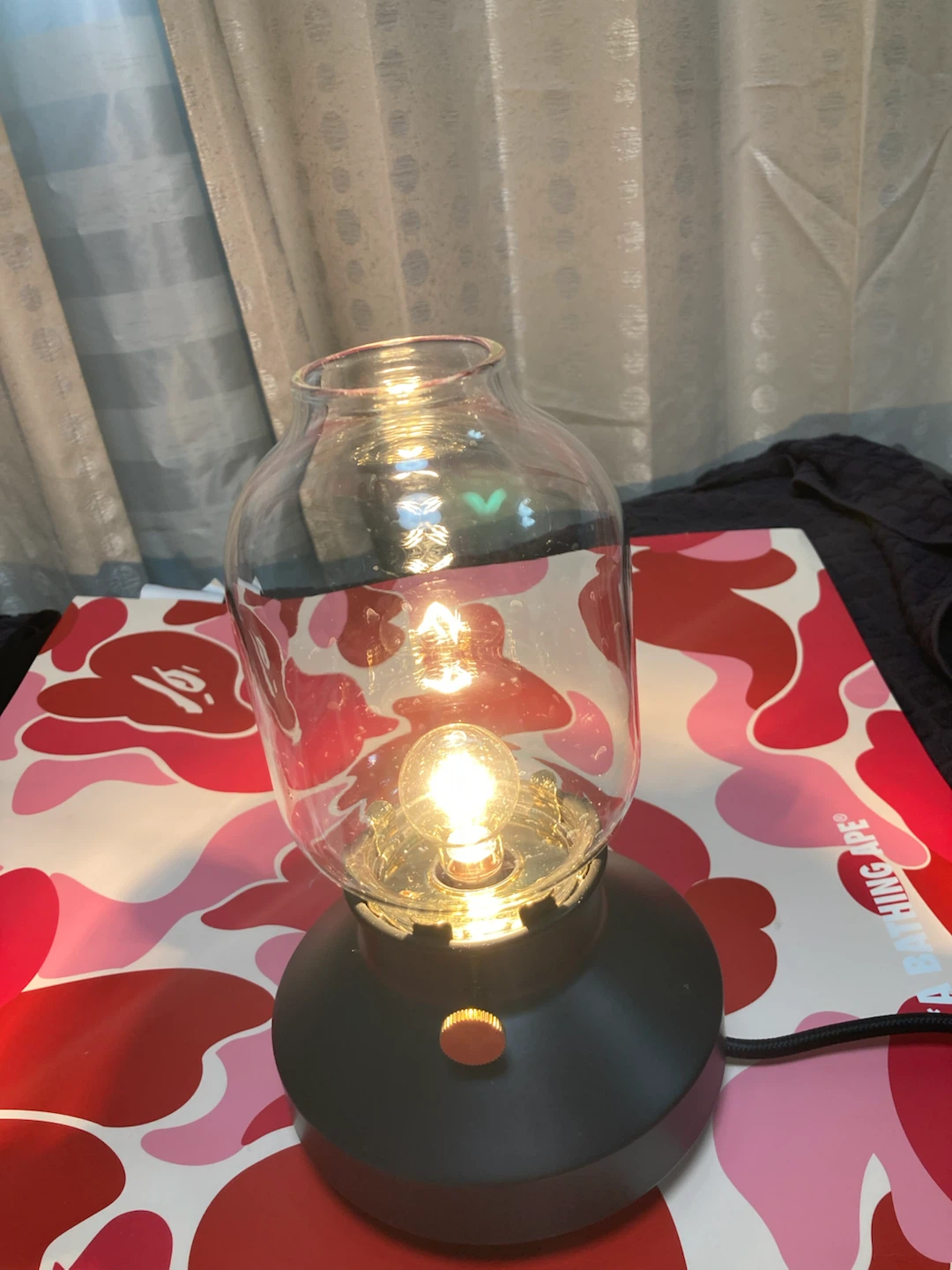 オシャレ　IKEA イケア　テーブルランプ　調光可能の写真3枚目