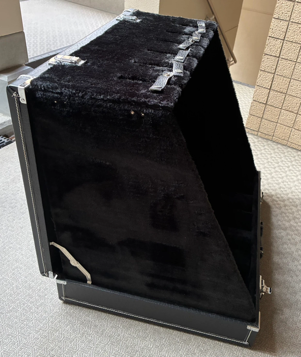 ギター用ハードケース 収納ケース ブラック美品の写真7枚目
