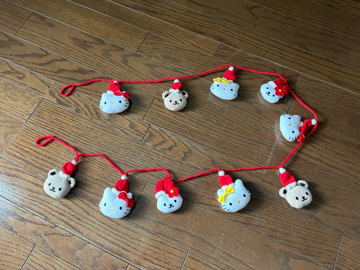 ハローキティ クリスマス ガーランドの写真2枚目