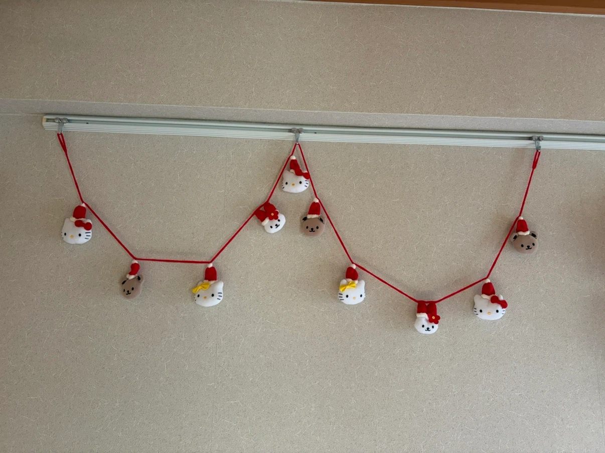 ハローキティ クリスマス ガーランドの写真3枚目