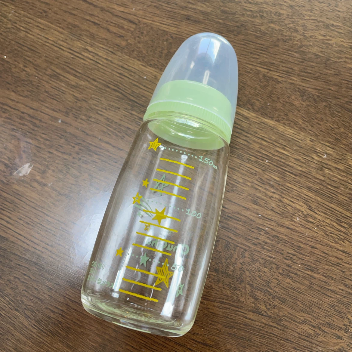 哺乳瓶 150ml 耐熱ガラス製