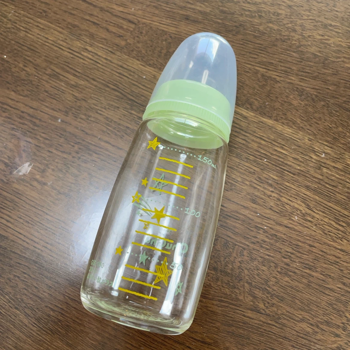 哺乳瓶 150ml 耐熱ガラス製