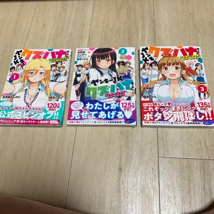 ヤンキーJKクズハナちゃん 1〜3巻セット