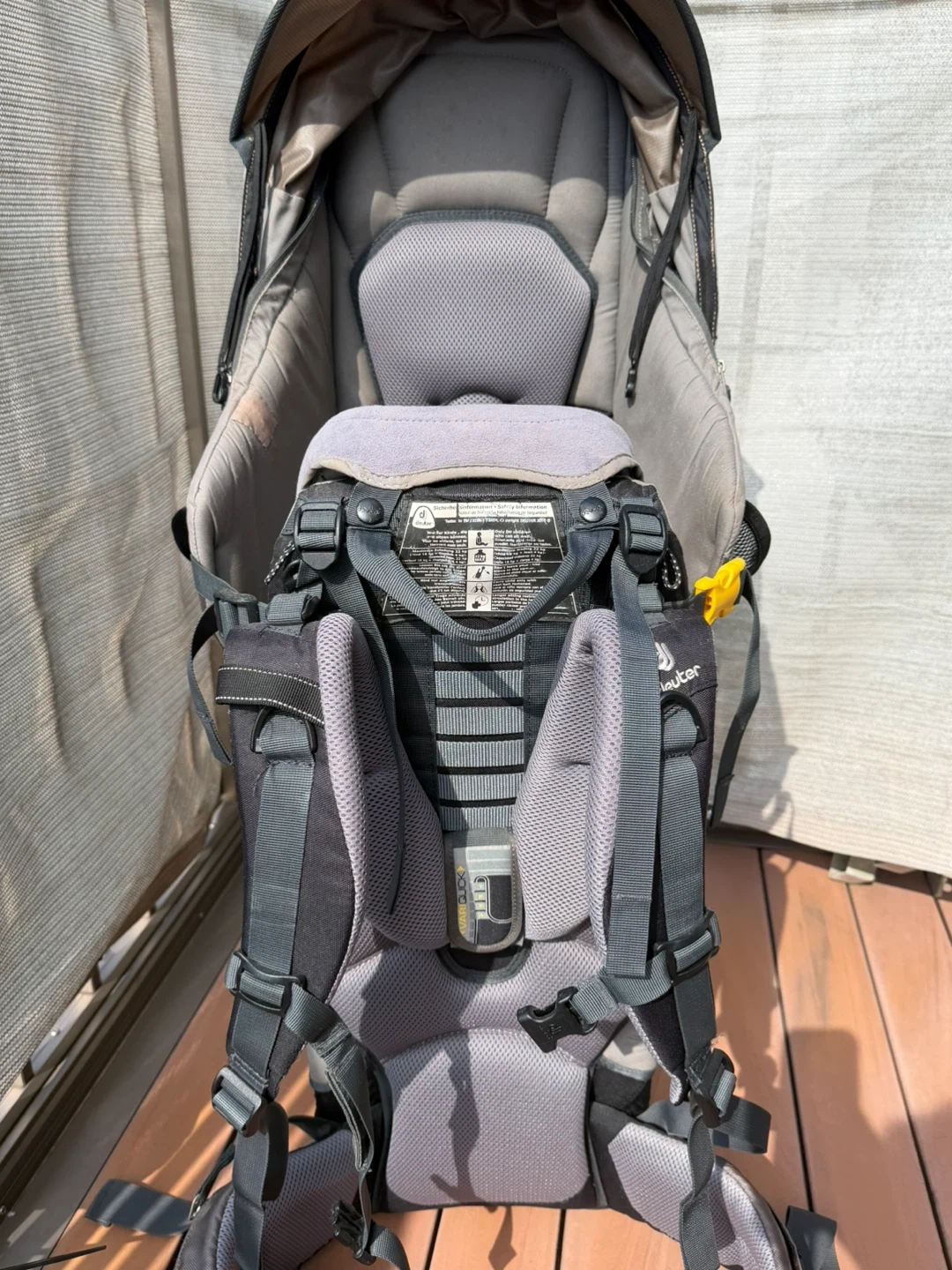 ドイター キッズキャリー キッドコンフォートIIIの写真3枚目