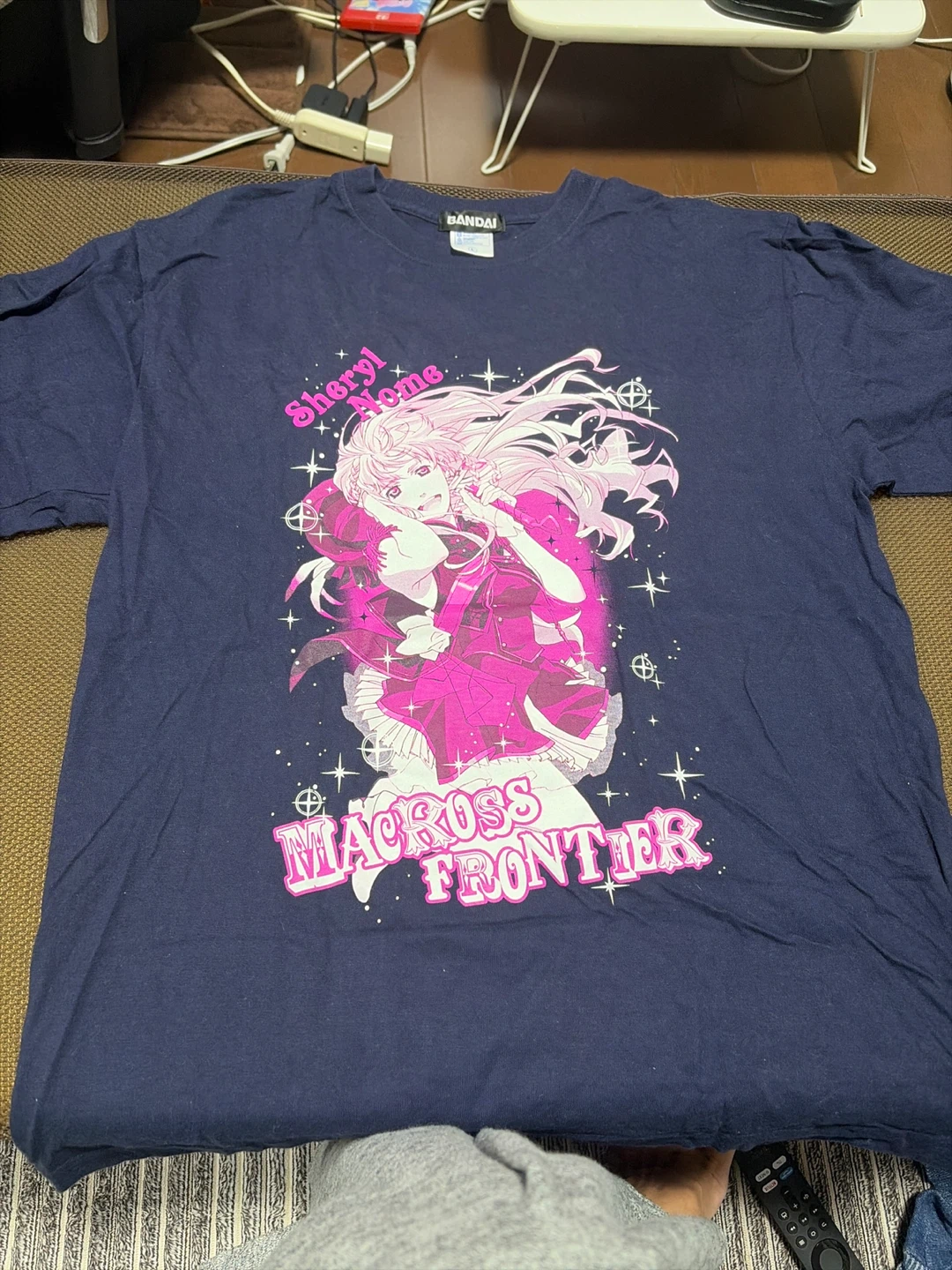 バンダイ マクロスF シェリル・ノーム Tシャツ Lサイズ