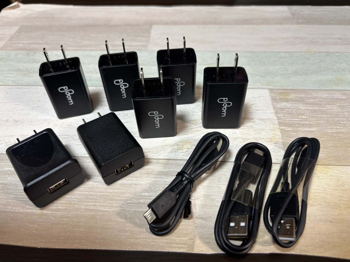 プルームテック ACアダプター USBケーブル まとめ