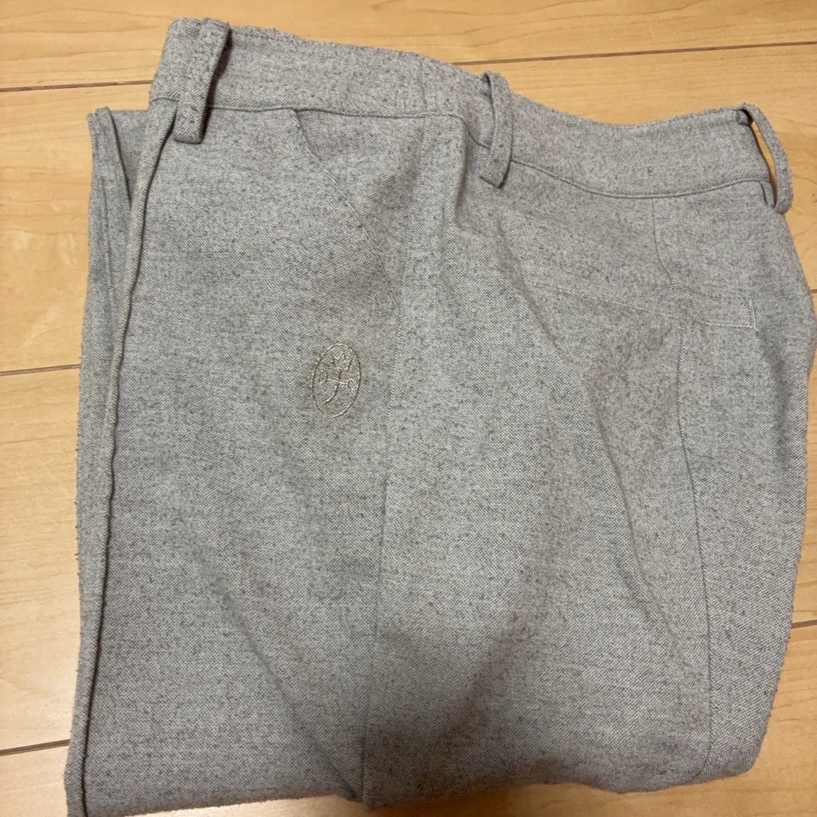 カステルバジャック パンツ グレー サイズ40の写真6枚目