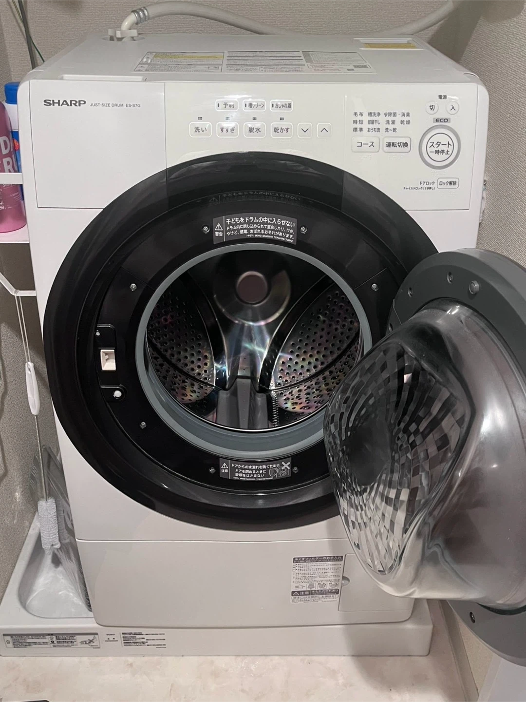 シャープ ドラム式洗濯乾燥機 ES-S7Gの写真2枚目
