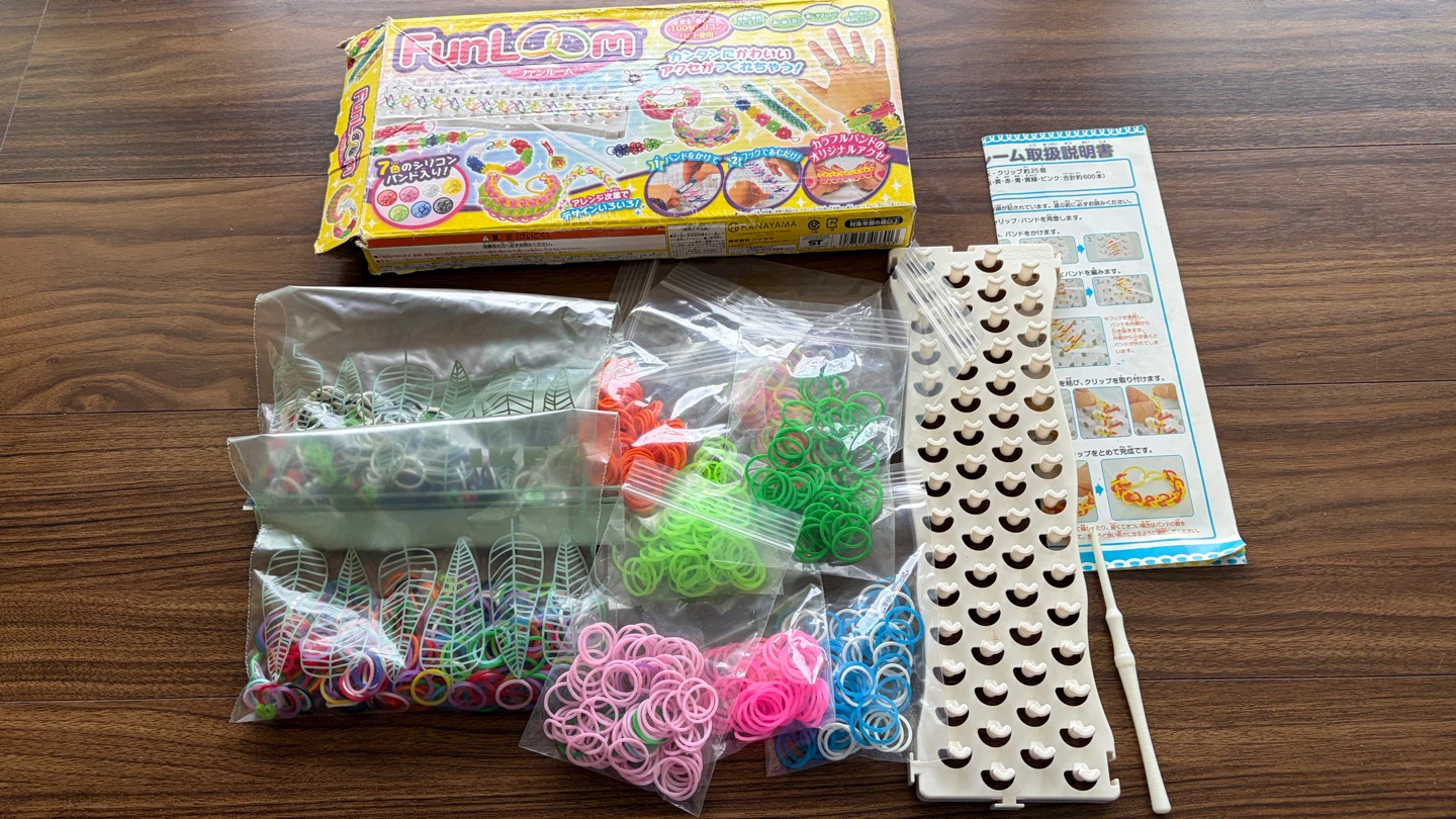 ファンルーム 本体セット 輪ゴム アクセ作り