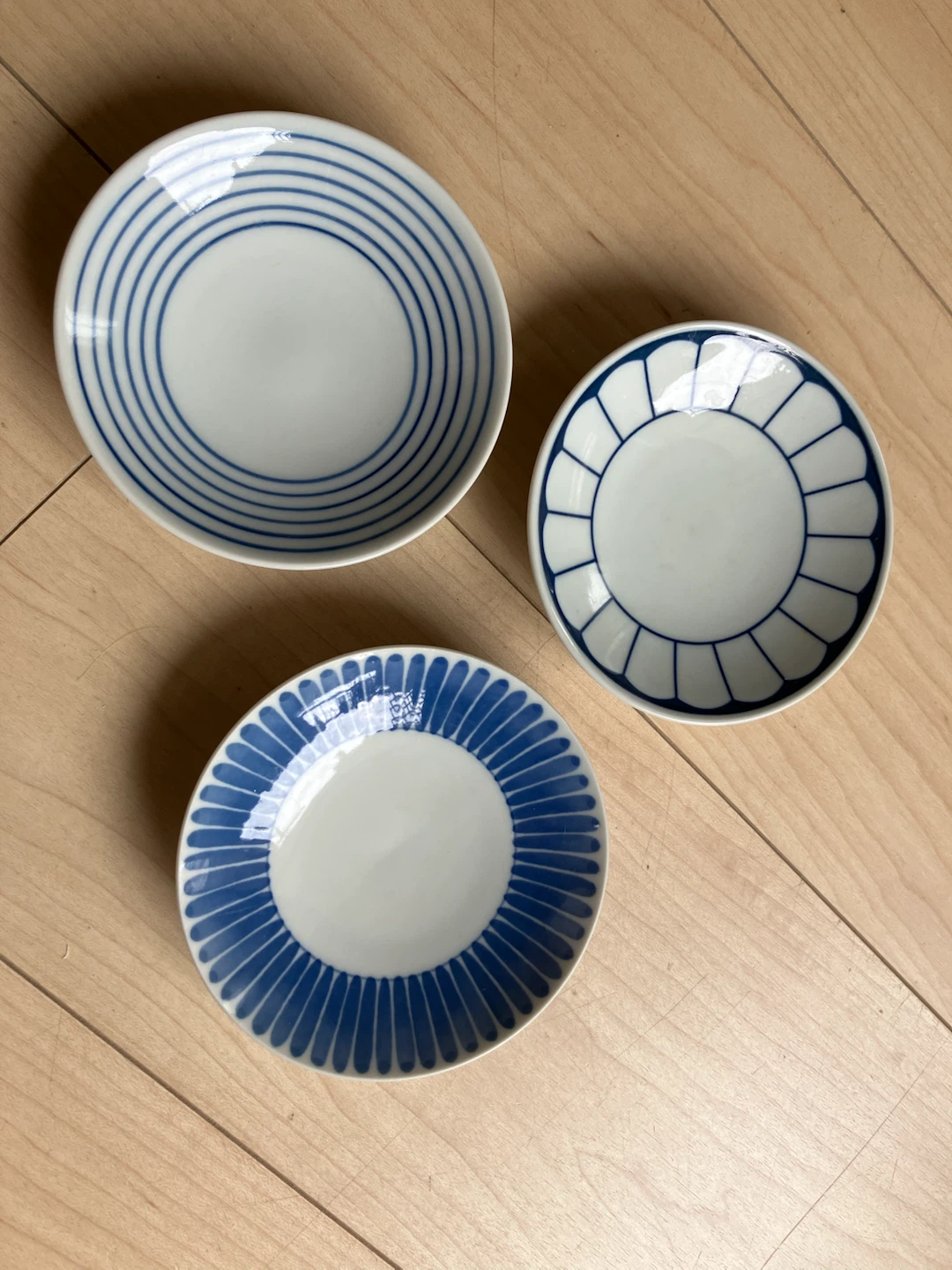 無印良品、豆皿⚪️🔵