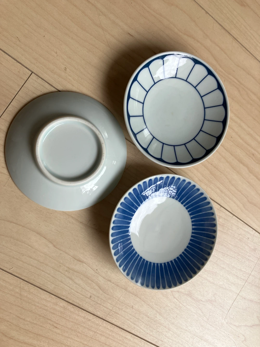 無印良品、豆皿⚪️🔵の写真2枚目