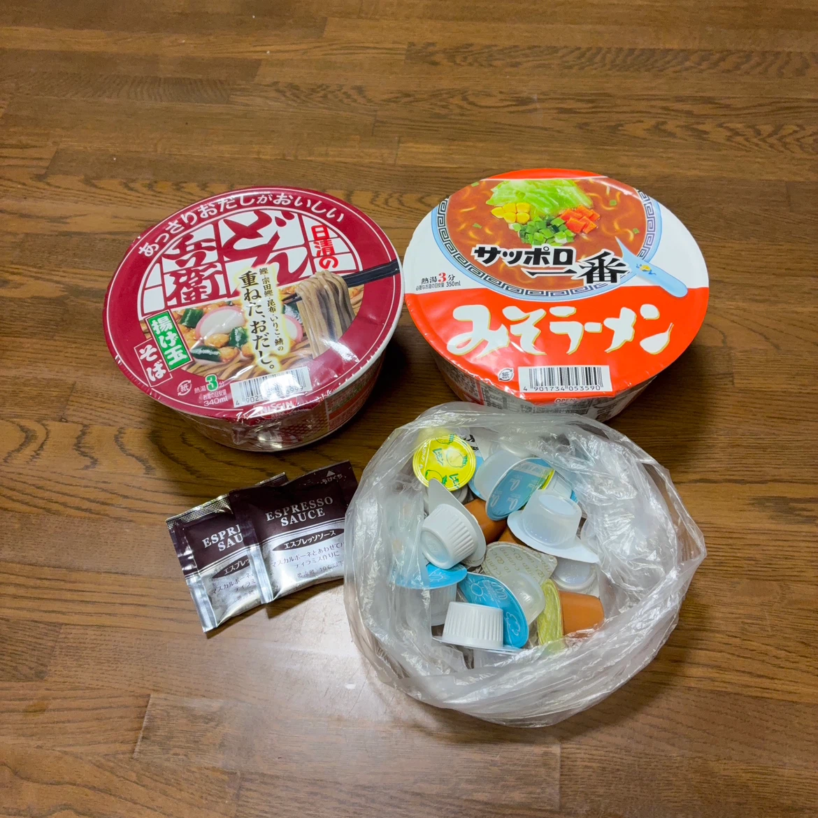 食品詰め合わせセット どん兵衛 みそラーメン他