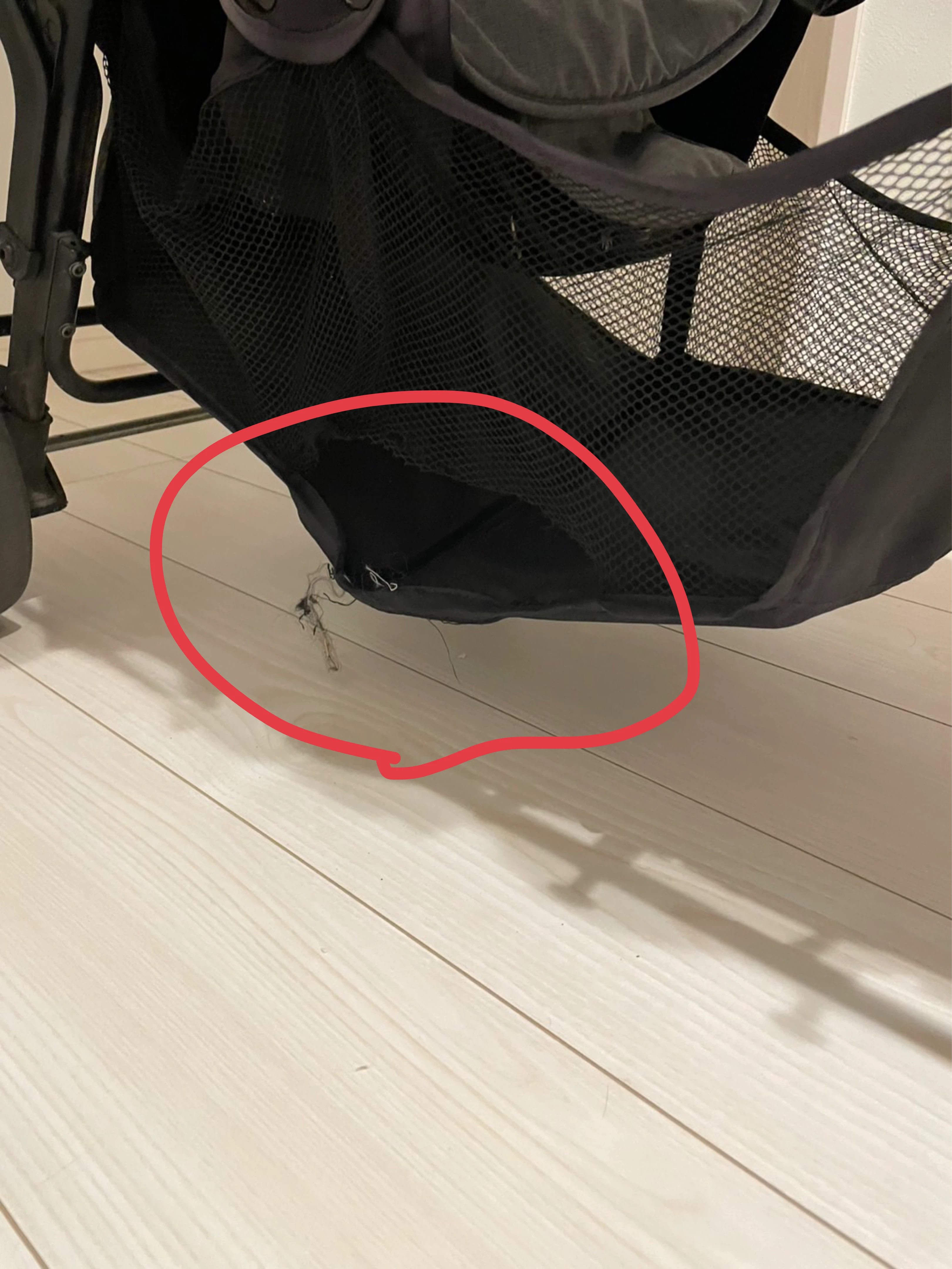 シーベイビー 二人乗りベビーカー グレーの写真4枚目