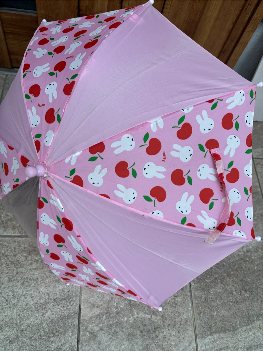 ミッフィー 子供用傘 40cm ピンク