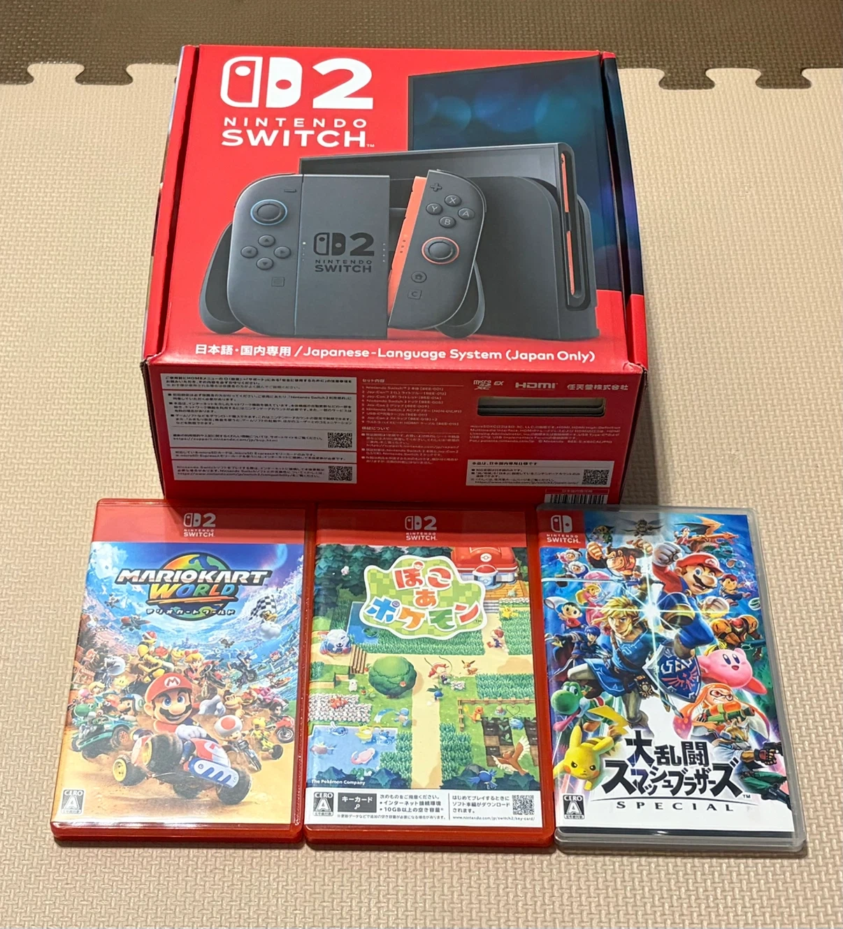Nintendo Switch2 ニンテンドースイッチ2 本体 ソフトセット