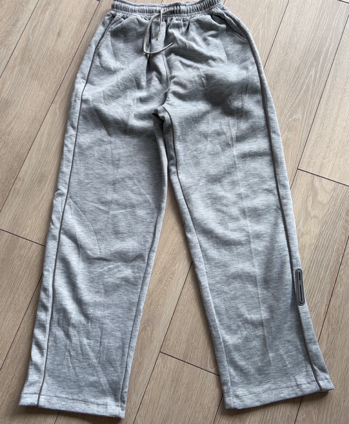 キッズ　スウェットパンツ グレー160