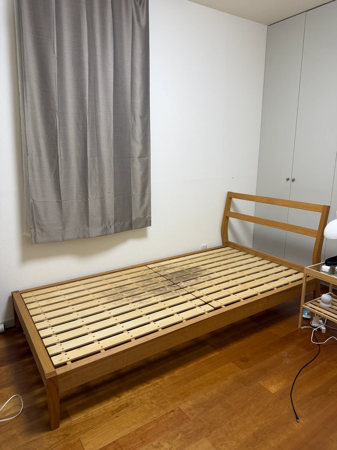 無印 木製ベッド シングル