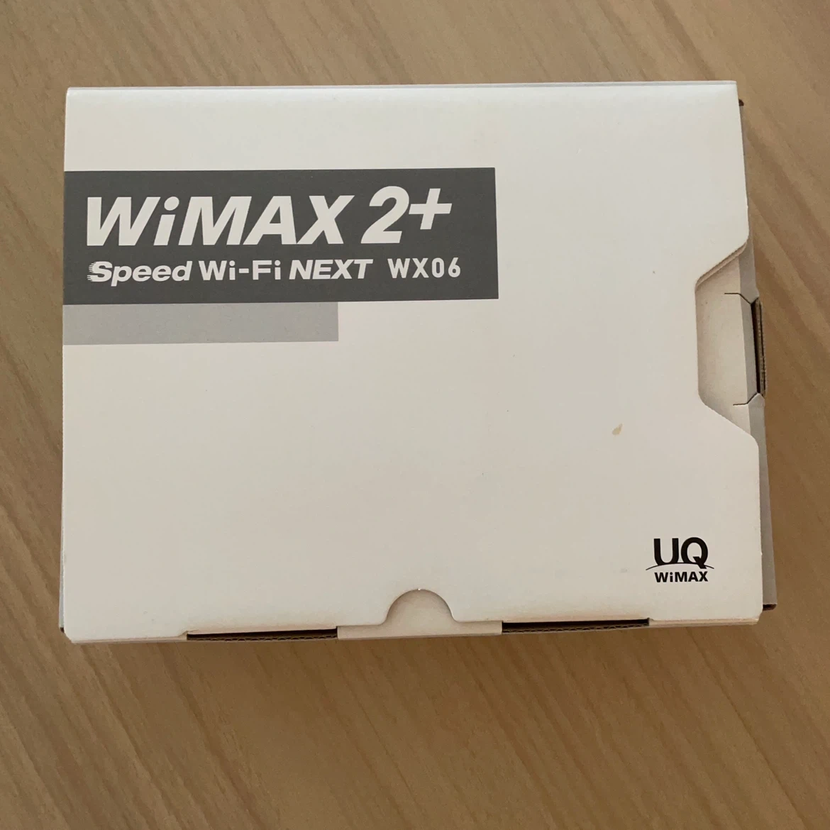 UQ WiMAX Speed Wi-Fi NEXT WX06