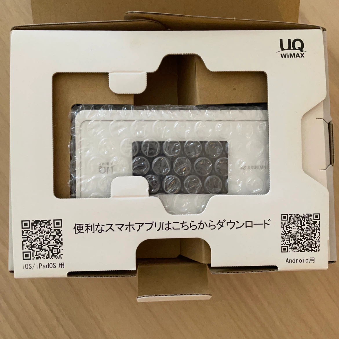 UQ WiMAX Speed Wi-Fi NEXT WX06の写真2枚目