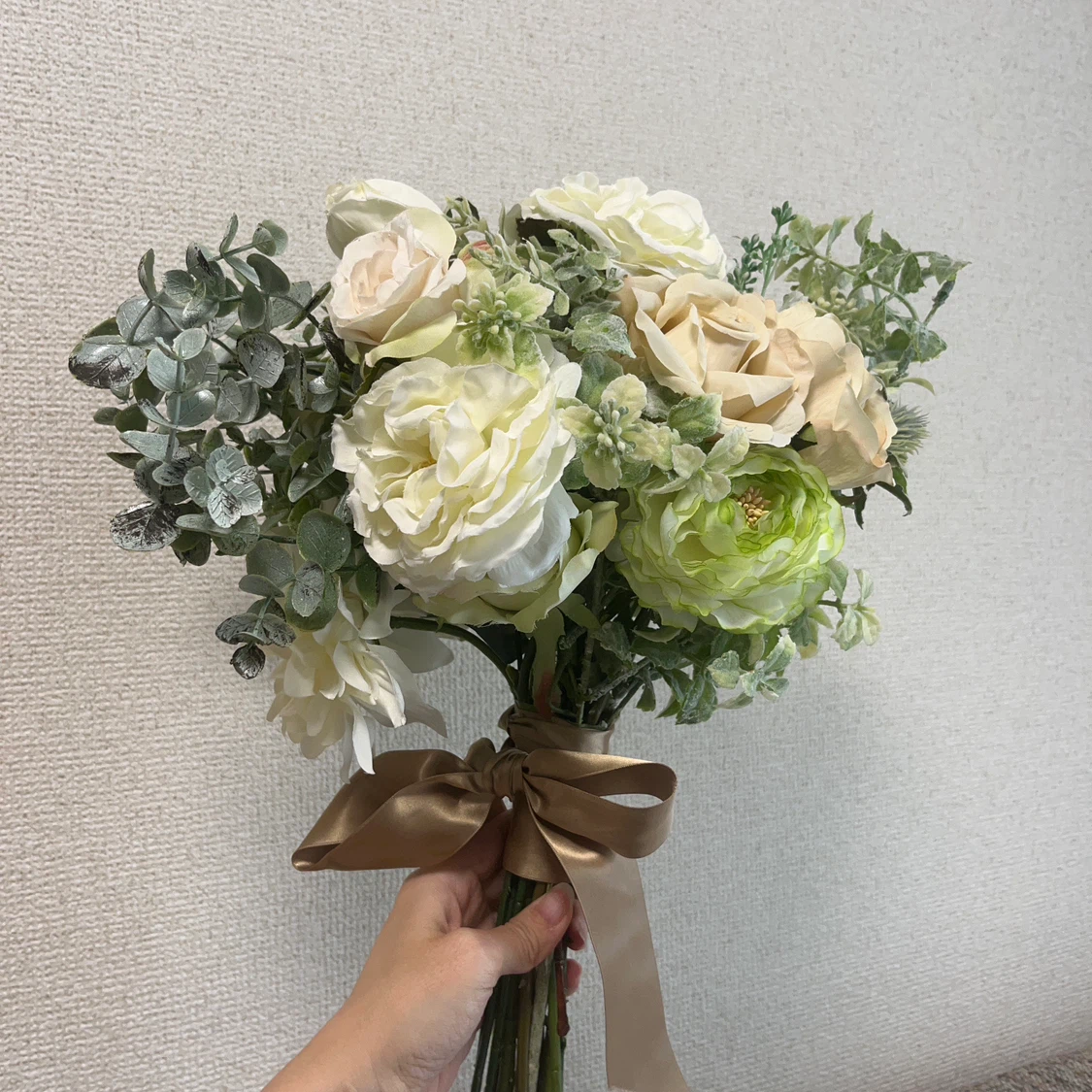 ウェディングブーケ＆ブートニアセット