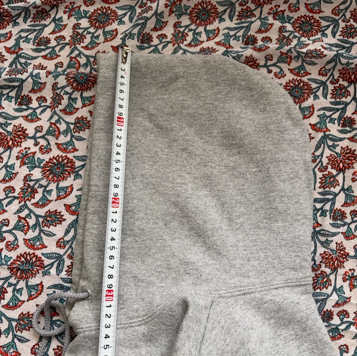 フルーツオブザルーム パーカー グレー Mの写真5枚目