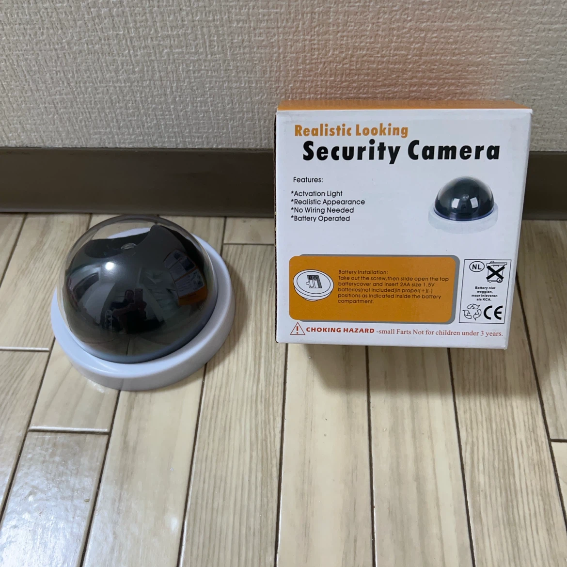 ダミー防犯カメラ ドーム型