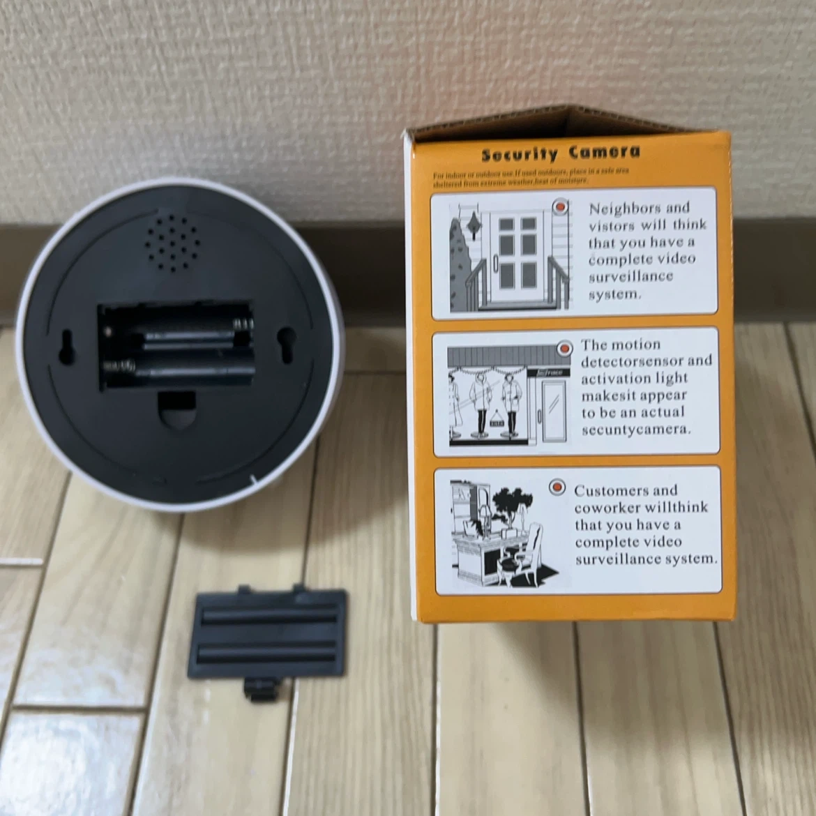 ダミー防犯カメラ ドーム型の写真2枚目